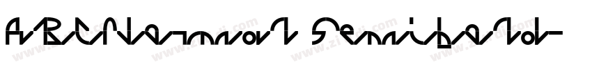 ABCNormal Semibold字体转换